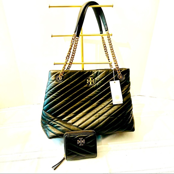 Tory Burch Handbags - ory Burch- Kira Chevron Tote, in “Perfect Black”